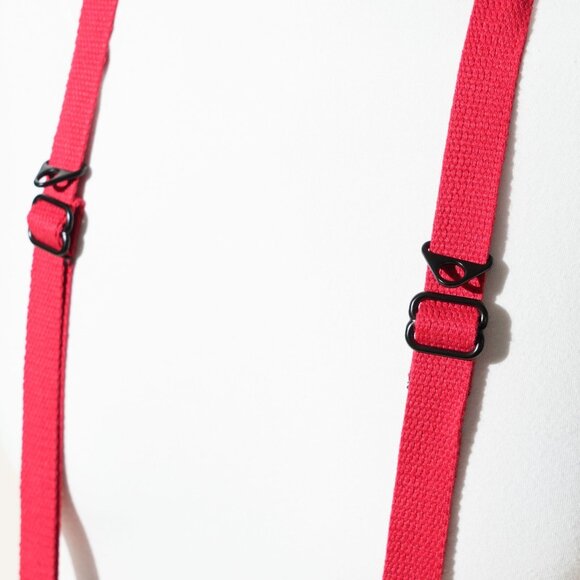 Red Dual Adjustable Cotton Camera Neck Strap – Peak Design Anchors & Accessories - Picture 7 of 7